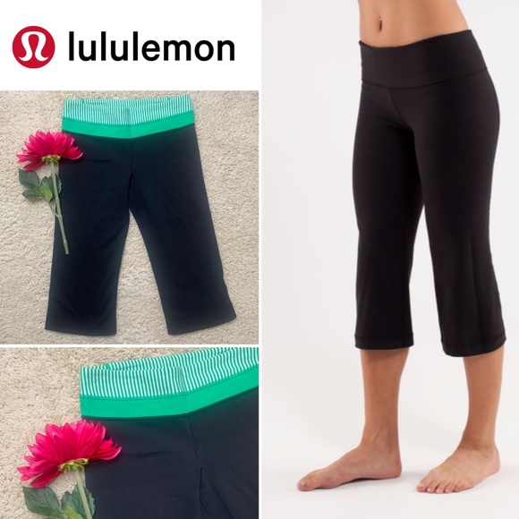 lululemon athletica Pants - Lululemon Groove Crop 8